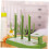 Bottle Drying Rack with Efficient Airflow and Quick Drainage, Compact Portable Stand for Bottles and Cups 4