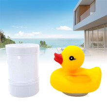 Distributeur de chlore flottant en forme de canard pour piscines et spas