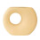 Donut-Shaped Ceramic Vase20x6.2x16.5cm White 1