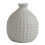 17cm Tall Ceramic Vase with Unique Texture for Home Decor Featuring Simple Elegant Design 1