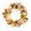 Spring Hydrangea Wreath35cm Rattan & Silk Pink Floral 1