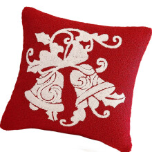 Christmas Couch Pillow with Removable Washable-Christmas bells