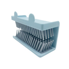 Hair Catcher for Shower Wall - Plastic & Silicone, 77x52