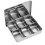 Stainless Steel Seasoning Container with 6 Removable Compartments 1