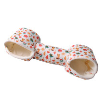 Hamster Furry Shelter Toy Rodents Tunnel Soft Bed Tube-mushroom