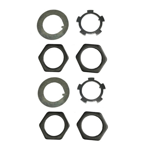 2 Sets X Front Adjusting Hub Nut Kit for  Hilux 4x4 43521-60011