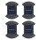 Solar Wall Light, Waterproof LED, 8-Bead, 4-Pack 7