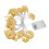 Luci decorative in ferro per il Ramadan – Forme di luna e stella, 3 m, 20 4