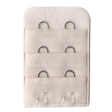 (Shallow Color Of Skin) Women\'s Soft Bra Extenders - 2 Hooks