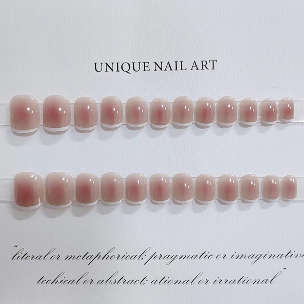 Creation-3C Peach Blush Press-On Nails, Salon Quality