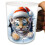 Feiertags-Keramik-Kaffeetasse mit-Große Katze 1