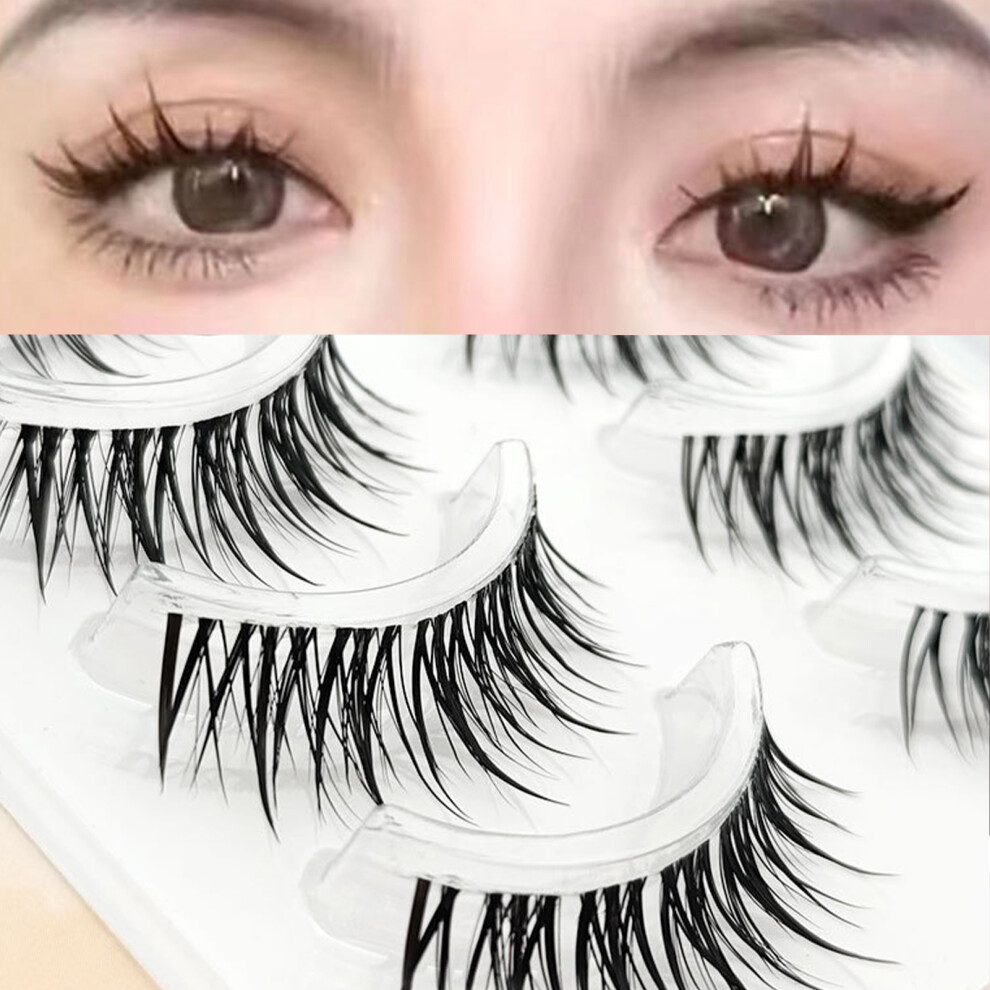 Phui-Pet-Supplies Fluffy Manga False Eyelashes For Women