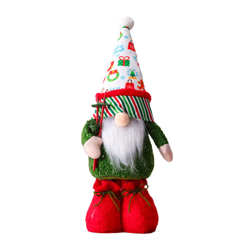 Swedish Standing Christmas Gnome with Retractable Legs