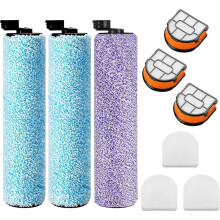 WD161 Roller & Filter Replacement for HydroVac MessMaster Wet Dry WD161 WD261 AW261 and WD101Vacuum Cleaner