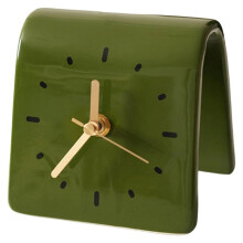 Desktop Ornaments Ceramic Clock Decorations Living Room Bedroom Bedside Mute Fashion SeatClock Home Decor Table Clocks B