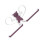 Plastic Storage Hook Rack34x14x8cm 3