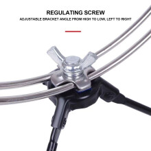 (Type Y) Adjustable Ice Fishing Rod Stand for Spinning Reels
