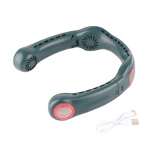 Rotorblattloser Nackenventilator, USB-aufladbar, 3 Geschwindigkeitsstufen, tragbar