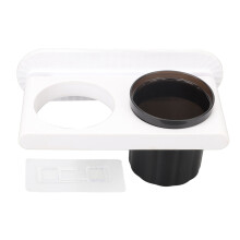 Hair Dryer Holder Wall Mount PP White