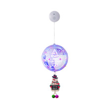 3D Disc Christmas Hanging Light70cm Multicolour Battery