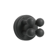 Gancho adesivo de silicone de quatro patas, 4 cm
