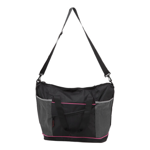 Bolsa de ioga em poliéster com alça de ombro.