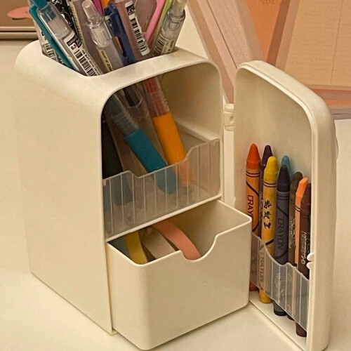 Plastic Pencil Storage Container for Students 2