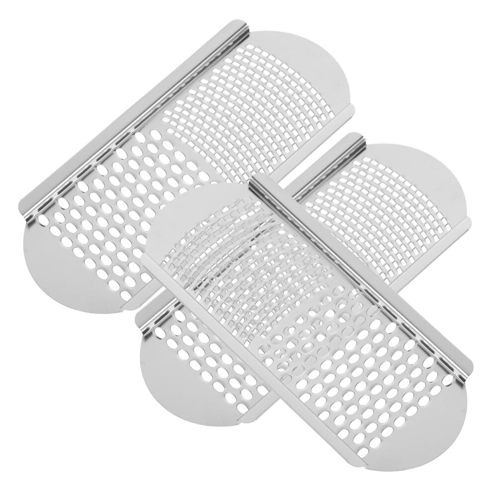 Foot Callus Remover Set, Stainless Steel Pedicure Foot File Heel Scraper for Dry Cracked Feet