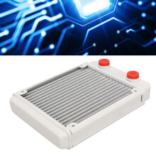 Water Cooling Radiator Aluminium Alloy 18 Fin G1/4 159x119x27mm