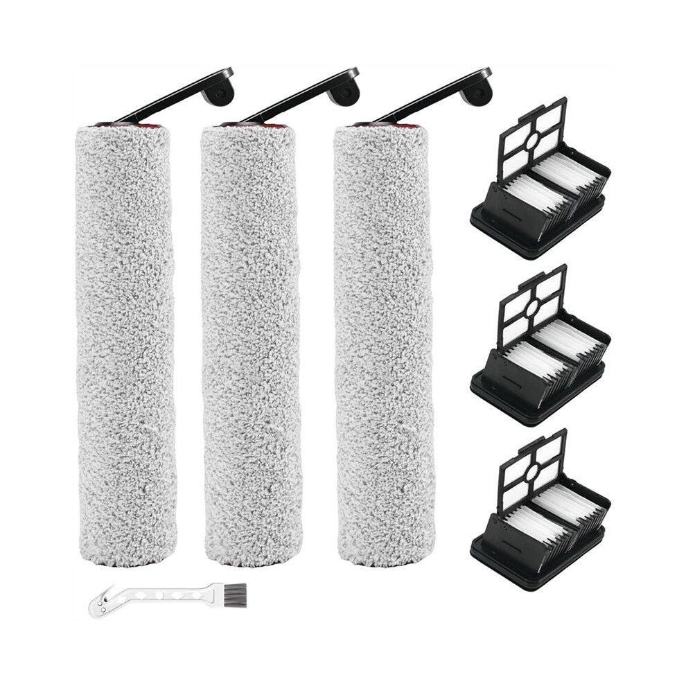 H12 Pro Filter And Roller Brush For H12 Pro, H12 Dual Pro Wet Dry Vacuum Cleaner, Roller Brushes Filters 4712540391178