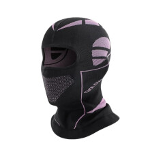 Men Women Winter Ski Mask Mech-Style Ski & Motorcycle Mask Windproof Balaclava, Full Face with Vent Holes Black +