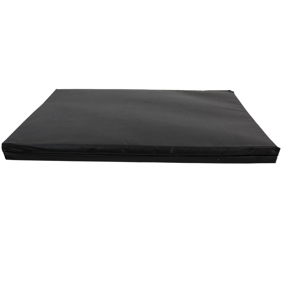 Actiaspet Heavy Duty Waterproof Dog Cage Bed (M) Black