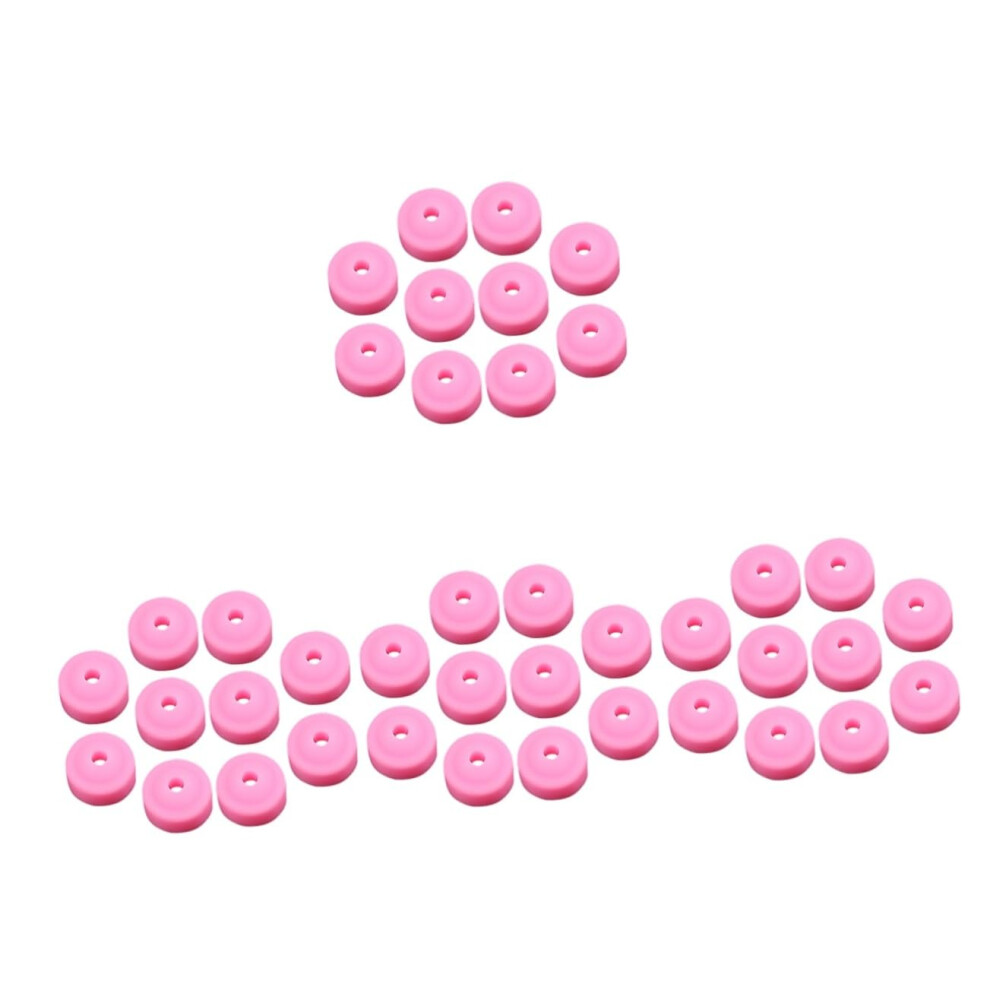 40pcs Nail Drill Bit Caps Reusable DustProof Protective Covers for Manicure Tools