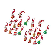 Colorful Christmas Keyring Collection Holiday Gift-20 pcs
