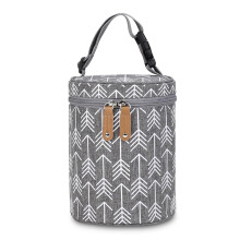 Baby Bottle Warmer and Breast Milk Cooler Bag, Leakproof Insulated Tote with Strap for Travel Use
