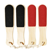 4pcs DoubleSided Foot File Callus Remover for Dead Skin with Ergonomic Handle Random Color