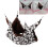 Criceto a doppio livello leopardato 20x20cm macchie grigie 1