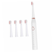 Rechargeable Electric Toothbrush and Facial Cleansing Brush Set, 2 in 1 Family Friendly Oral Care Tool