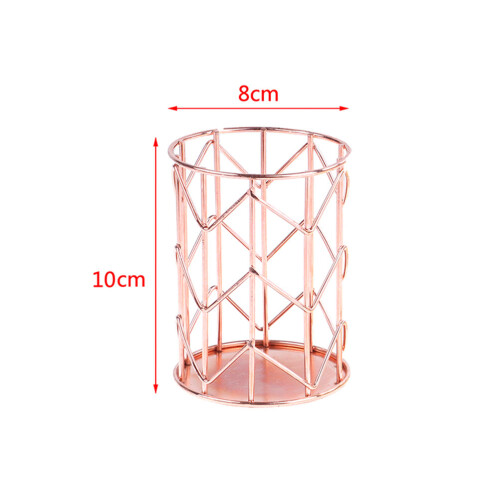 Μεταλλική θήκη για πινέλα και στυλό 10x8cm 1