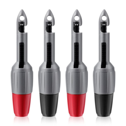 4pcs Wire Piercing Probe, Wire Piercing Tool Piercing Probes for Multimeter Voltage Voltmeter Thermometer Testing(2/4mm) 1