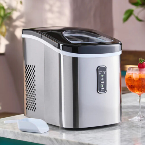 Cooks Professional Cooks Professional 2.2L Ice Maker | 14kg / 24h | Silver 1