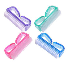 Professional Nail Brush Set 4pcs for Hand Toe Manicure Brush Gentle Nail Fingernail Cleaning Tool Compact for Travel