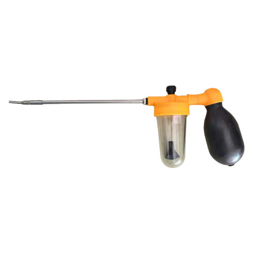Schwerer Pflanzenbestäuber mit Kunststoffkörper, ergonomisches