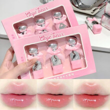 Gege Bear Hydrating Lip Gloss GX1138B Longlasting Color Shine Nonsticky Smooth Texture 134g