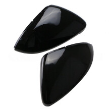 2Pcs Black Rearview Mirror Replacement Cover Mirror Housing Automotive Parts for   7