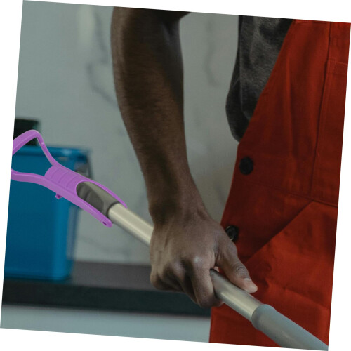 Sponge Mop Replacement Handle with Pull Design, Easy to Install, Durable and Universal Fit for Efficient Cleaning 2