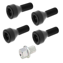 5pcs M12x1.5mm Wheel Lock Set for Z4 Z3 M6 M5 M3 650i 535i 528i 525i 335i 328i 330i Cooper