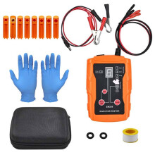 Fuel Injector Tester and Cleaner Tool Kit DIY Cleaning Tool Kit 8 Pulse Modes for Injector Tester 2 Simultaneously Test