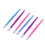 36pcs Plastic Cuticle Pusher Nail Art Tools with Ergonomic Beveled Grip for Precise Removal 1