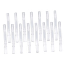 Empty Nail Oil Pen with Brush Tip, Refillable Transparent Lip Gloss Applicator, 15pcs Set